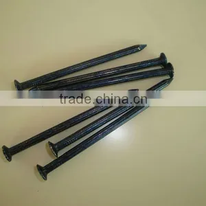 Black Concrete Steel Nails Nails ,Factory, thumbnail-1