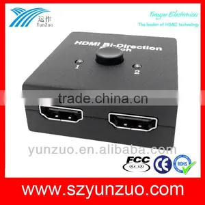 HDMI 2 Ports Bi-Direction Switch 2x1 3D Support thumbnail-1