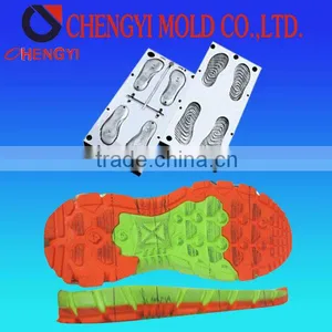 2014 Newest Top Quality Double Color Eva Injection Sole Mould thumbnail-1