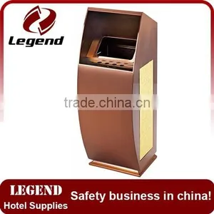 Hotel Items Suppliers Leatherette Trash Can thumbnail-6