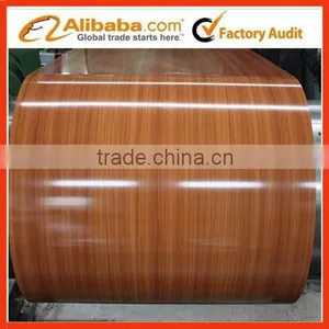 Wooden PPGI Pre-painted Galvanized Building Matrial 2015 Hot Dipped Steel Coils/Sheets thumbnail-6