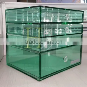 2016 New Style Desktop Acrylic Makeup Organizer With 4 Drawers Quality Choice thumbnail-1