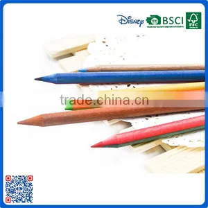 New Style Wholesale Customized School Color Wood 7 Inch Double-end Color Pencil for Gift thumbnail-6