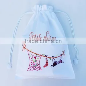 Embroidered Lingerie / Swimsuit Travel Bag thumbnail-2