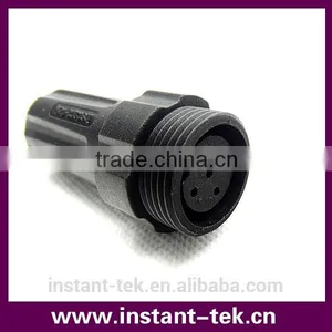 INST Plug and Socked 4pin IP68 Inst Connector 22mm M22 Ethernet Connector thumbnail-2