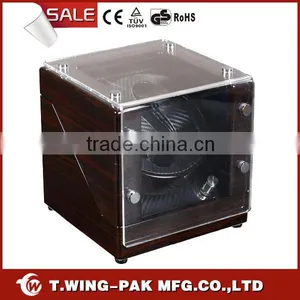 Wooden Watch Winders, Two Watches Display thumbnail-1