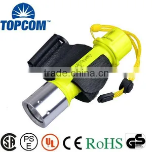 Plastic Body Wrist Strap Flashlights Diving XML T6 LED Flashlights Diving thumbnail-1