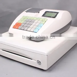 Cheap Electronic Cash Register Machine for Supermarket Checkout Counter Equipment ZQ-ECR110 From ZONERICH thumbnail-1