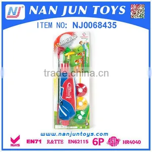 High Quality Kids Plastic Sports Playing Set Golf Cart Toy thumbnail-1