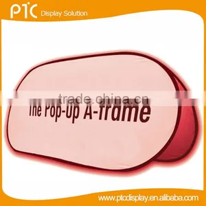 Steel Advertising Aframe, Pop up a Frame Banner thumbnail-1
