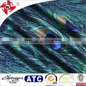 New Design Fashion Printed Polyester Spandex Fabric for Cloth Garment thumbnail-3