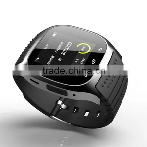 Waterproof Smartwatch M26 Bluetooth Smart Watch With Led Alitmeter Music Player Pedometer For Apple Ios Android Smart Phone thumbnail-5