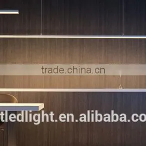 High Quality Aluminum Shape Led Linear Light 30w 40w Led Suspended Ceiling Lighting for Offices thumbnail-3
