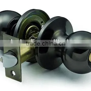 Best Selling Institution ORB Black Knobs Lock for Storeroom thumbnail-3