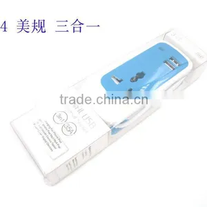 US Power Outlet Wall With Two Usb for United States thumbnail-4