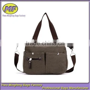 2015 New Model Canvas Zipper Fashion Ladies Shoulder Bag thumbnail-1