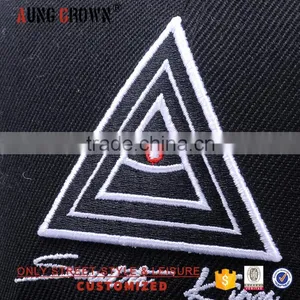 Fashion 6 Panels 3D Logo Custom Snap Back Hat thumbnail-6