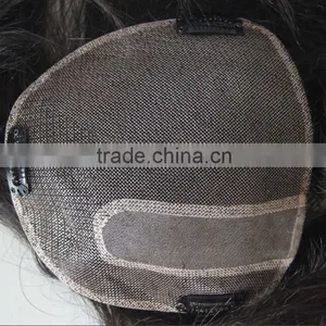New Arrival Indian Men Hair Toupee Wig Curly Afro Toupee thumbnail-1