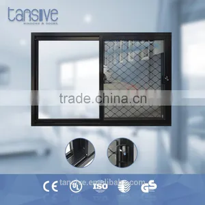 2016 Top Supplier Tansive Construction Aluminium Bulletproof Glass Door and Window System thumbnail-1