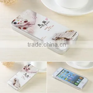TPU Color Drawing Wholesale for Iphone 5 Custom Back Cover Case thumbnail-6