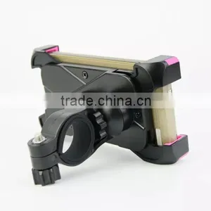 Bike Phone Mount Motorcycle Bicycle Cell Phone Holder Handlebar Phone Mount for IPhone 6 6S Plus 5S for Samsung Galaxy S6 GPS thumbnail-4