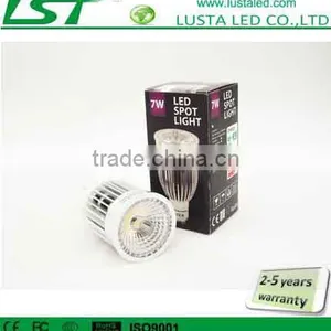 Spot Bulb LED COB 7W, Anti-glare Lens Design, 90-100lm/W, 3 Years Warranty,LED GU10 7W Dimmable thumbnail-1