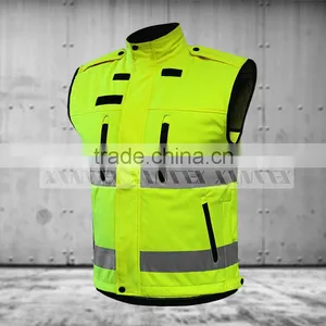 EN20471 High Visibility Softshell Body Warmer thumbnail-1