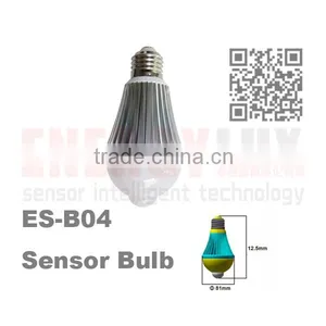 ES-B04 E27 Bulb With Movement Detector 6W thumbnail-2