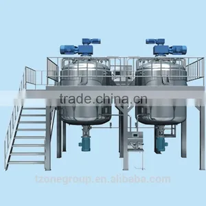 High Quality Stainless Steel Liquid Detergent Homogenizing Mixing Tank thumbnail-1