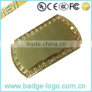 Rhinestone Gold Metal Custom Wholesale Medal thumbnail-1