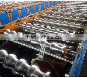 900 Glazed Tile Roll Forming Machine 900 Roof Glazed Tile Roll Forming Machine thumbnail-2