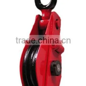 Drop Forged Hardware Alloy Steel/carbon Steel Lifting Hoist Single Wheel Open Type Steel Lifting Hoist Pulley Block thumbnail-4