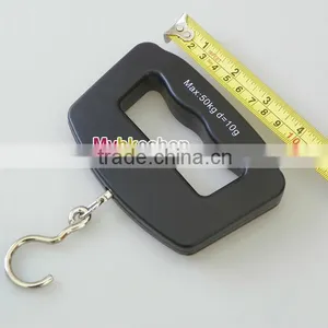 New 50kg /10g LCD Display Digital Portable Electronic Luggage Weight Hook Hanging Scale Backlight thumbnail-3