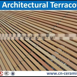 Fireproof Treatment Building Material Factory Price-terracotta Louver thumbnail-2
