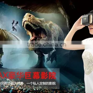 2016 New Style ABS Plastic VR Box 2.0 Bluetooth Gamepad 3D Glasses Virtual Reality Headset thumbnail-6