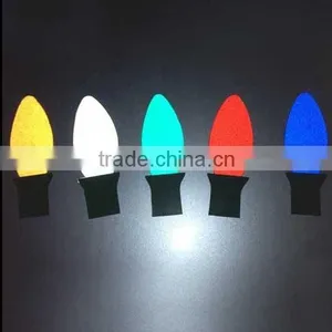 Christmas Bulbs Reflective Holiday Car Magnets thumbnail-4