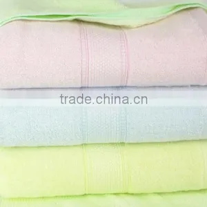 Eco- Enviornmental Good Quality Larger Size Bamboo Fiber Towel Made in China thumbnail-1