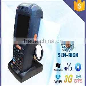WinCE Handheld PDA With Mobile Printer for Ticket Printing and Barcode Scanner thumbnail-1