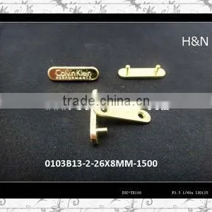 Factory Custom Clothes Metal Label thumbnail-1