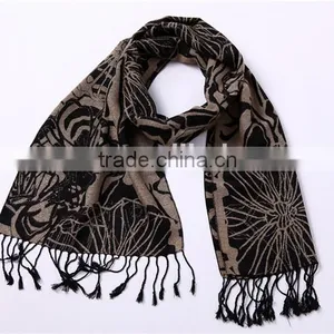 Best New Style Wholesale High Quality Cotton Viscose Scarf D800-39 thumbnail-2
