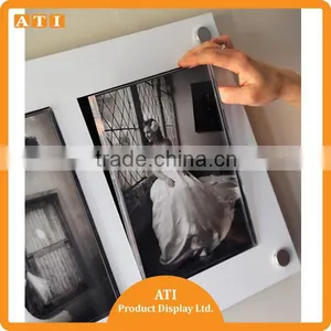 ATI Supplier Transparent Plexiglass Photo Frame Cube thumbnail-5