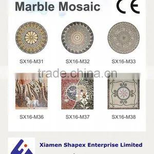 Mix Color Marble Mosaic Tile for Sale thumbnail-1