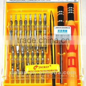 NEW JACKLY 32pcs Electronic Mobilephone Screwdriver Tool Set Magnetic Head thumbnail-1