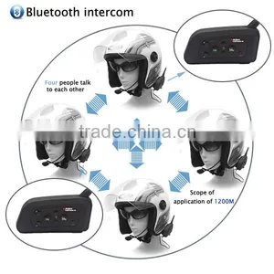 High Quality Motorcycle Helmet Bluetooth Headset Intercom With 3.5mm Port thumbnail-1