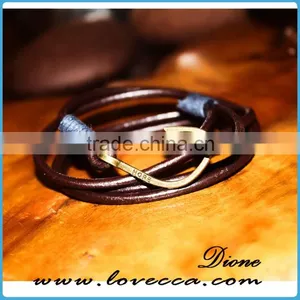 Anchor Charm Genuine Leather Bracelets Anchor Bracelets thumbnail-6