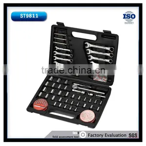 68Pcs Socket Wrench Auto Repair Hand Tool Set thumbnail-1