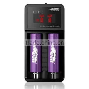 2016 Efest LUC V2 USB Output Charger Efest 18650 Li-ion Battery Charger VS Efest LUC V6/v4/nitecore D2 Battery Charger thumbnail-2