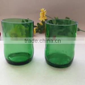 Zibo Glasslucky Hotsale Painted Cutted Glass Vase Wholesale Glass Vases for Decoration thumbnail-2