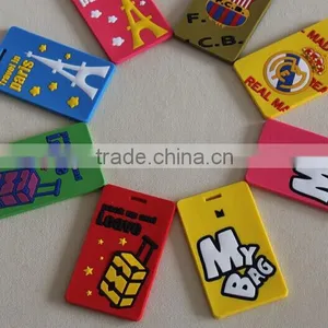 Personalized National Flag Soft Pvc Travel for Travel/airline Travel Luggage Tag thumbnail-5