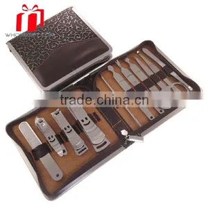 Nice Black Color Solid Frame Case 5pcs Manicure Pedicure Kit thumbnail-1